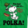thumbnail image 3 of Peanuts - You Had Me At Polka - Men's Short Sleeve Graphic T-Shirt, 3 of 6