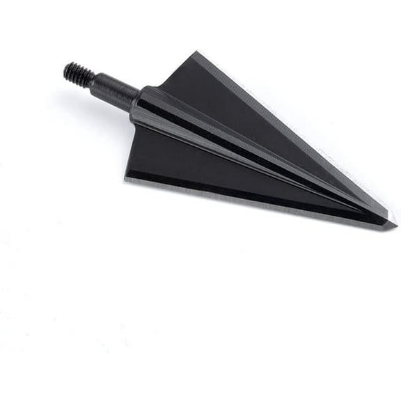 VPA 2 Blade 1 1/8", 1 1/4" Broadheads 3 Pack Carbon Tool Steel 100 125 150 175 200 250 300 Hunting Broadheads for Compound, Crossbow, and Traditional Bows
