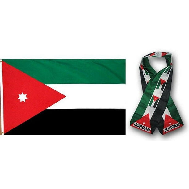 Wholesale Combo Set Jordan Country 3x5 3 X5 Flag And 8 X60 Scarf Walmart Com Walmart Com Wholesale Combo Set Jordan Country 3x5 3 X5 Flag And 8 X60 Scarf Walmart Com Walmart Com
