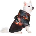 thumbnail image 2 of Fotbe Cool Tiger Sudadera con Estampado para Perros Pequeños – Suéter con Capucha para Mascotas, Tela Suave de Forro Polar con Bolsillo-X-Large, 2 of 7
