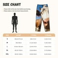thumbnail image 3 of Honiee Blue Sky Meadow Cute Cow for elegant Women's Lounge Pants and Pajama Pants, crafted for ultimate comfort in your sleepwear essentials-Small, 3 of 6
