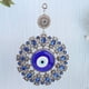 thumbnail image 3 of Emoshayoga Turco Glass Amulet Colgante de Pared Turco de Ojo Turco de Vidrio, Amuleto de Protección, Colgante Decorativo con Ojo Turco, Encanto de Ojo Azul, 10 cm, Azul, 3 of 13