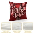 thumbnail image 4 of YINGXI Throw Pillow Covers Pillow Cases Dot Decorative Cushion Covers for Sofa Couch 24x24in, 4 of 5