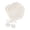 White, variant on Multipurpose Infant Headwear Cotton Like Polyester Bandana Head Scarf Retro Styling Hairband for Outdoor Activity