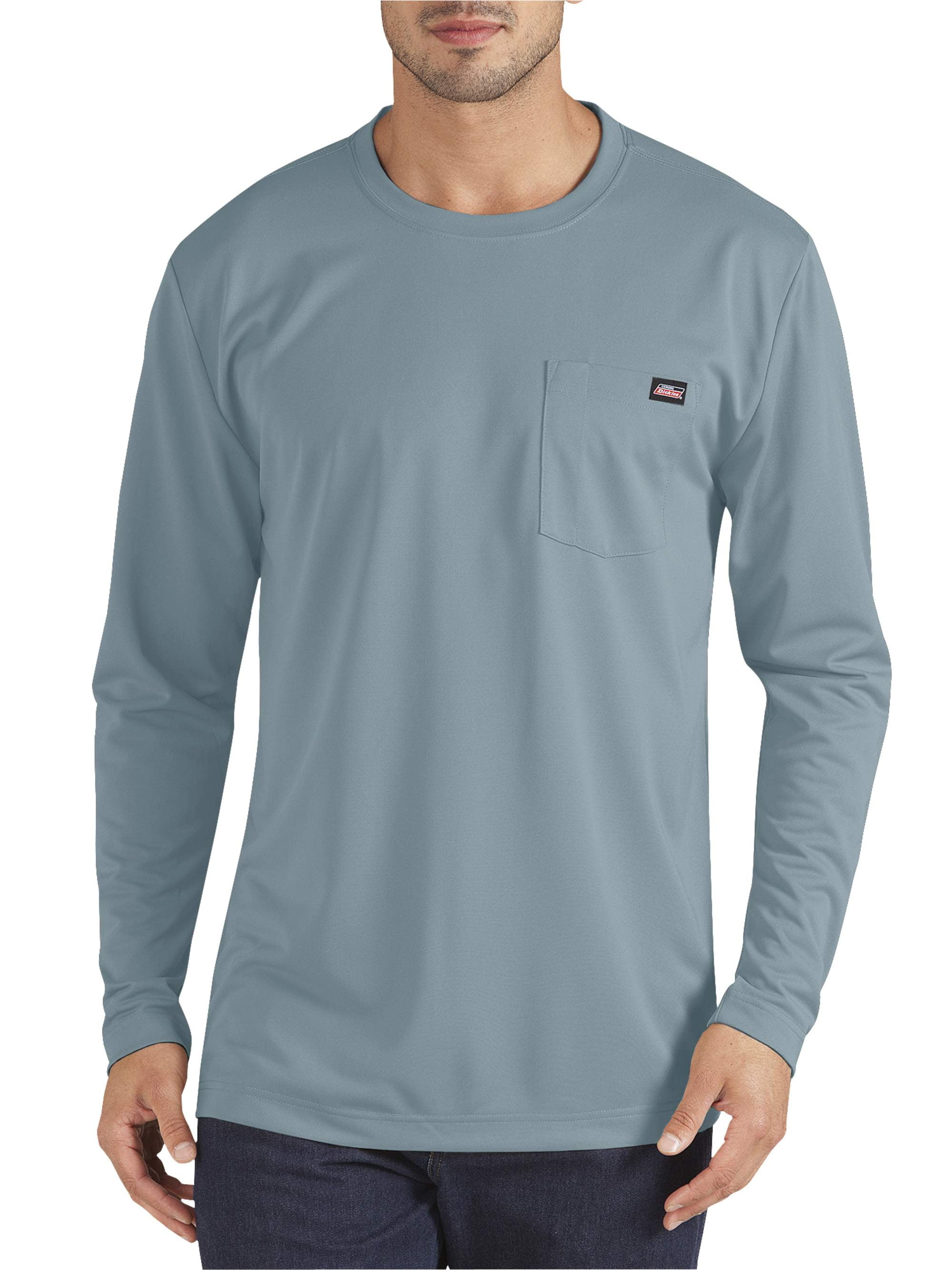 Men's Size 4XL  Southern Company New DICKIES Long Sleeve Tan Khaki Work Shirt 