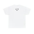 thumbnail image 2 of Blessed , Hand drawn font, Heart & Cross, Christian Art on a Unisex Shirt., 2 of 4