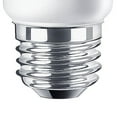 thumbnail image 4 of Philips WarmGlow 7W G25 LED 2700K Dimmable Globe light bulb, 4 of 5