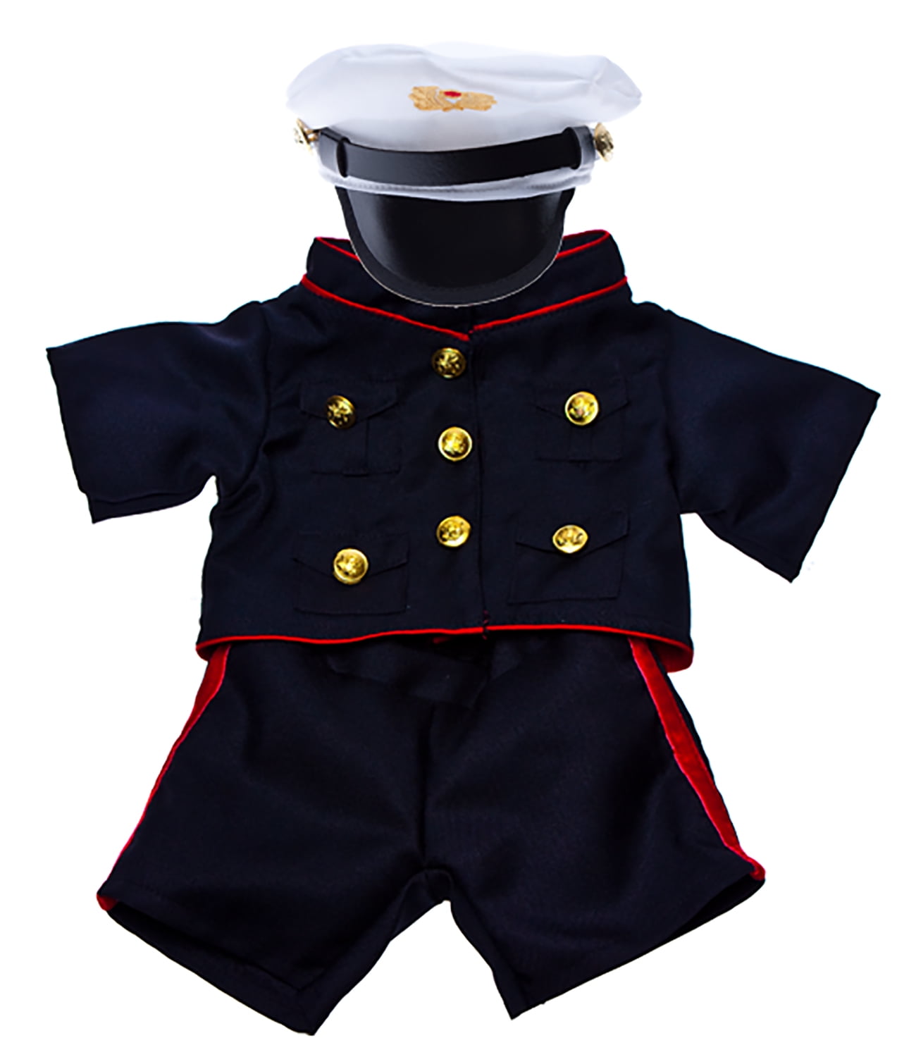 Sailor Boy w/Hat Outfit Teddy Bear Clothes Fits Most 14" 18" Build-A-Bear and 