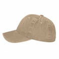 thumbnail image 3 of Need A Beer Baseball Cap Vintage Soft Washed Denim,Golf Dad Hat Adjustable Trucker Hats for Men Women Unisex Adult,Natural, 3 of 7