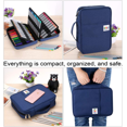thumbnail image 4 of Color Pencil Case 220 Slot Pen Pencil Pouch Organizer with Multi-layer Holder for Color Pencils and Gel Pens (Blue), 4 of 5
