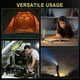 thumbnail image 5 of 2025 Rechargeable Gym Lamp for Posing, Magnetic & Hanging Hook Camping Flashlight, Dimming LED Work Light, 5 of 5