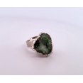 thumbnail image 2 of Natural Green Crystal Druzy Silver Adjustable Ring NGCDSAR, 2 of 8