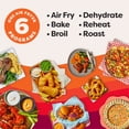 thumbnail image 5 of Instant Pot 4QT VORTEX 6-in-1 Mini Air Fryer, Air fry, Bake, Roast, Broil, Dehydrate or Reheat, Sea Salt, 4 Quarts, 5 of 8