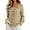 P12-Khaki, variant on Womens Ruffle Shirts Long Sleeve V Neck Casual Dressy Tops Ladies Business Formal Work Shirt Fall Trendy 2026 XL