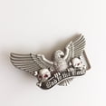 thumbnail image 3 of Jean's Friend Vintage Wings Skulls Belt Buckle Gurtelschnalle Boucle de Ceinture, 3 of 6