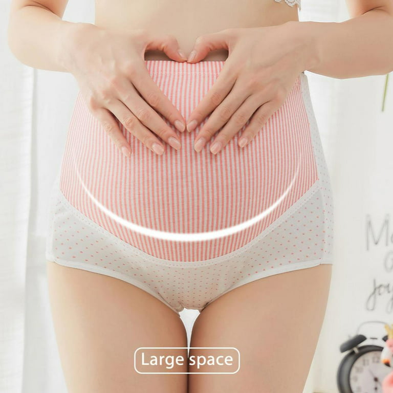 Fashiol Maternity Belly Support Panties | Women's Over The Bump Underwear |  High Waist Full Coverage | Full Belly Support | Comfy Cotton Pregnancy