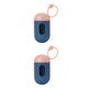 thumbnail image 4 of Methold Dispensador de bolsas de recolección de basura para mascotas, organizador portátil, bolsas de basura, accesorios de transporte de limpieza, Rosa Azul Oscuro 2piezas Methold CBP209822, 4 of 6