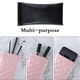 thumbnail image 3 of Bolsa organizadora de gafas de sol portátil, bolsa suave de cuero PU para gafas, 3 of 5