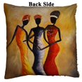 thumbnail image 2 of ABPHQTO Funda de almohada de lentejuelas de sirena reversible con tema de mujer afroamericana, funda de cojín para decoración del hogar, 50x50 cm ABPHQTO FishPillow-QQ-94-20x20, 2 of 2