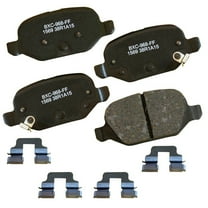 Bendix Brakes Disc Brake Pad Set Fits select: 2012 FIAT 500, 2013-2016 FIAT 500 POP