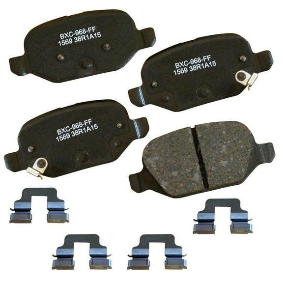 Bendix Brakes Disc Brake Pad Set Fits select: 2012 FIAT 500, 2013-2016 FIAT 500 POP