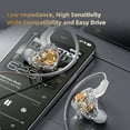 thumbnail image 2 of Wire Earbuds With Dynamic Driver And Inlines Microphone Headphones For Gaming Music And Call In Ear Headphones, 2 of 9