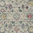 thumbnail image 6 of SAFAVIEH Madison Kirsteen Floral Bordered Area Rug, Light Grey/Fuchsia, 6' x 9', 6 of 7