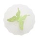 thumbnail image 5 of Taza linda mariposa tapas de silicona antipolvo tazas a prueba de fugas cubierta verde, 5 of 6