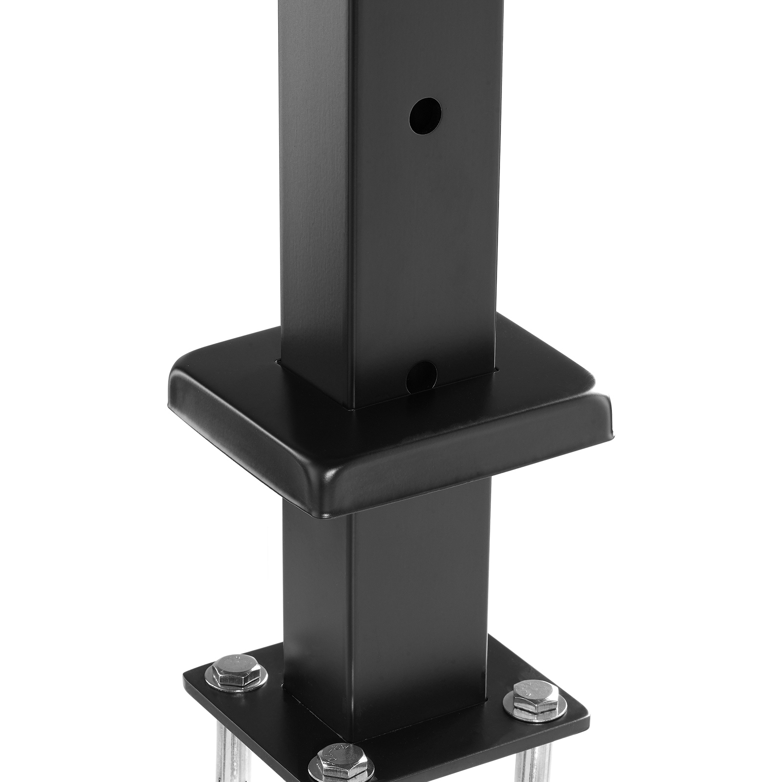 51-Pack Aluminum Deck Balusters – 32.28 X 1 Inch Black Staircase Spindles With Screws