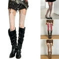 thumbnail image 2 of Women Sheer Mesh Thigh High Stockings Tights Suspender Pantyhose Garter Belt Tights, 2 of 8