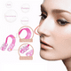 thumbnail image 3 of Respingadores De Nariz Corrector Nasal 6 Pares Y Clip Nariz Negro/Rosa, 3 of 5