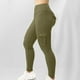 thumbnail image 1 of MKLEKYY Leggings deportivos para mujer, pantalones de yoga básicos, de cintura ancha, lisos, con múltiples bolsillos, 1 of 4