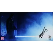 The Undertaker WWE Autographed 10" x 18" Entrance Photograph - Fanatics Authentic Certified