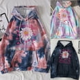 thumbnail image 4 of IROINNID Breast Cancer Hoodie for Women Breast Cancer Awareness Casual Long Sleeve Ladies Sweatshirts With Hood Printing Tops,Hot Pink, 4 of 4