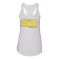 thumbnail image 2 of The Best Wifey in the Universe | Womens Mother's Day Jersey Racerback Tank Top, White, Small, 2 of 4