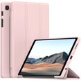 thumbnail image 1 of Funda Protectora Delgada y Ligera de Triple Pliegue para Samsung Galaxy Tab A7 Lite de 8.7 Pulgadas 2021, Cubierta Trasera de TPU Suave a Prueba de Golpes con Soporte para SM-T220/T225/T227, Rosa, 1 of 6