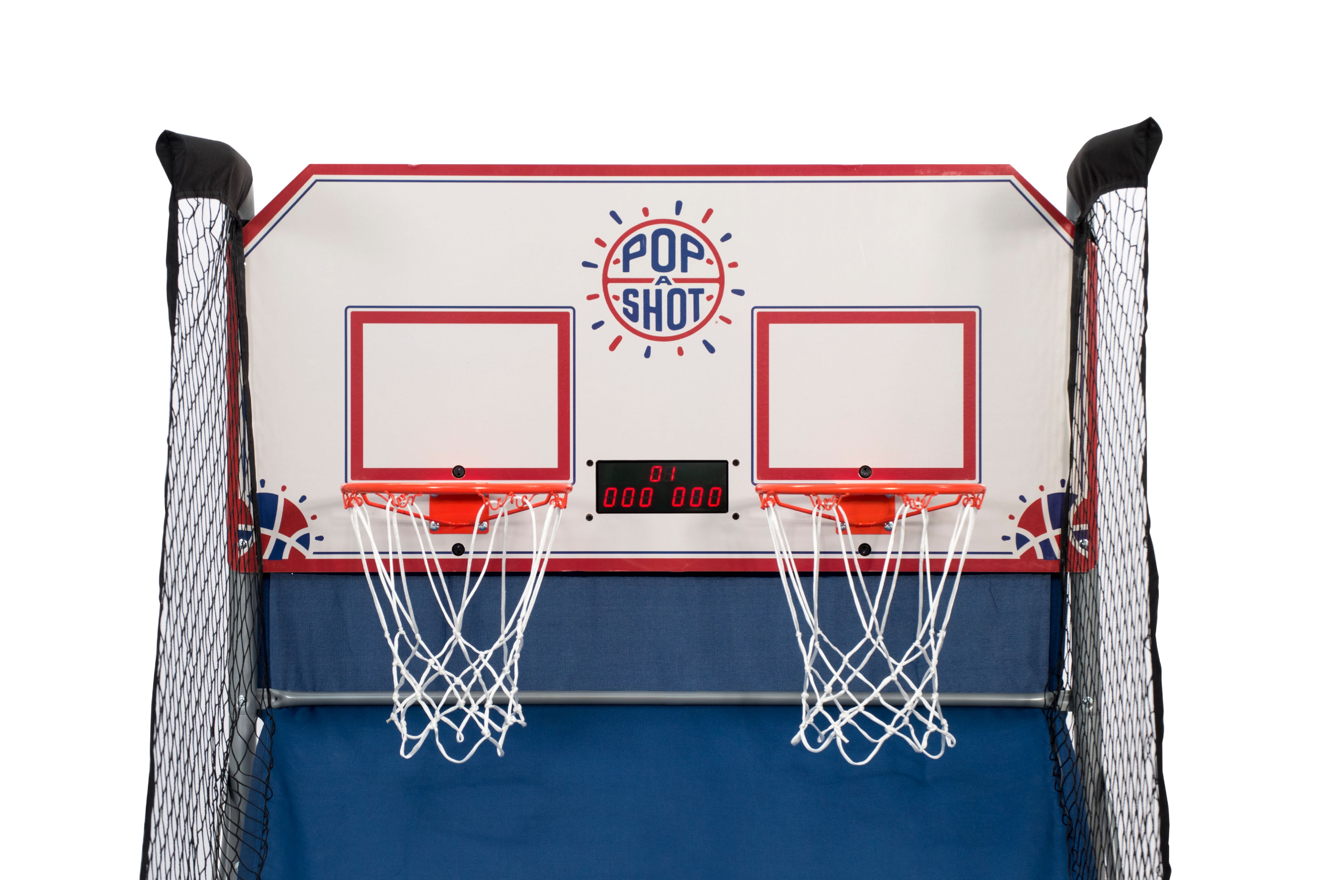 SHAQ Double Hoop Shot Basketball Arcade Conventional + Online App Game  Sportcraft Deluxe Premium 