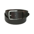 thumbnail image 1 of CTM®  Leather Removable Buckle Bridle Belt (Men's), 1 of 3