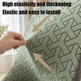 thumbnail image 2 of Dining Chair Covers, Stretch Chair Slipcovers, Mint Green, Polyester Blend Washable Chair Protectors, Elastic Fit Parsons Kitchen Chair Covers, Kitchen Hotel Banquet Wedding and Event Decor, 22 in, 2 of 5