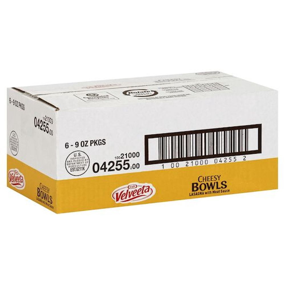 Velveeta Singles Cheesy Skillet Lasagna with Meat Sauce, 9 Ounce -- 6 per case.
