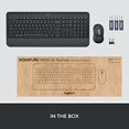 thumbnail image 2 of Logitech Signature MK650 Combo for Business, Wireless Mouse and Keyboard, Logi Bolt, Bluetooth, SmartWheel, Globally Certified, Windows/Mac/Chrome/Li, 2 of 12