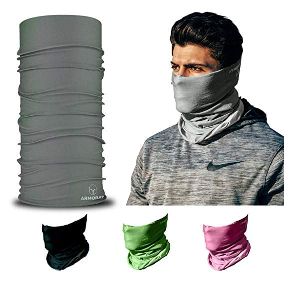 Kids Neck Gaiter Face Mask Bandanas Mouth Cloth Cover Balaclavs Tube Headband for Dust Sun Protection 