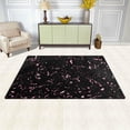 thumbnail image 3 of SKYSONIC Lightweight Carpet Mats Area Soft Rugs Floor Mat Doormat Decoration for Rooms Entrance 31 x 20 inches Watercolor Pink Galaxy, 3 of 6