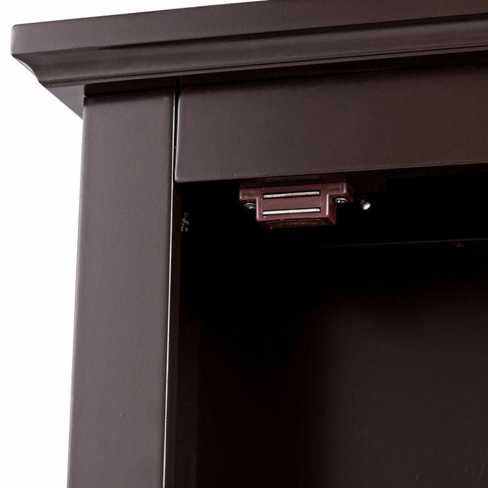 Finihen Bathroom Wall Cabinet, Wall Mounted Bathroom Mirror Cabinet, Bathroom Wall Mounted Storage Mirror Medicine Cabinet, for Bathroom, Brown Finihen Bathroom Wall Cabinet, Wall Mounted Bathroom Mirror Cabinet, Bathroom Wall Mounted Storage Mirror Medicine Cabinet, for Bathroom, Brown