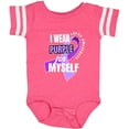 thumbnail image 3 of Inktastic I Wear Purple For Myself Lupus Awareness Boys or Girls Baby Bodysuit, 3 of 5