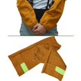 thumbnail image 5 of 1 par de cuero resistente al calor soldadura brazo manga puño elástico seguridad en el trabajo resistente a las chispas Protector de brazo, 5 of 5