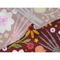 thumbnail image 5 of oneOone Velvet Maroon Fabric Skull Sewing Craft Projects Fabric Prints By Yard 58 Inch Wide, 5 of 5