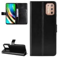 thumbnail image 4 of Funda tipo libro para Motorola MOTO G9 Plus, cartera todo‑en‑uno, funda multifuncional con tarjetero y correa de muñeca desmontable, 4 of 5