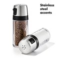 thumbnail image 3 of OXO 1234780 Good Grips Salt and Pepper Shaker Set with Pour Spouts, 2 oz, ClearSilver, 3 of 6