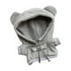 thumbnail image 4 of Ropa para muñecos de peluche, sudadera con capucha, accesorios cómodos para animales de peluche gris, 4 of 9